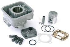 GRUPPI TERMICI CYLINDER KIT QUADRO N 42 / CHART NR. 42 MINARELLI 50 CC GRUPPI TERMICI CYLINDER KITS CC.