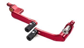 KIT COMANDI PILOTA DRIVER FOOTPEGS SET LEVE COMANDI REGOLABILI "PRO" ADJUSTABLE LEVERS "PRO" 899 Panigale