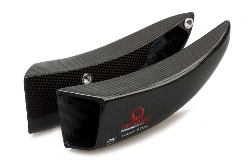 PRAMAC LIMITED EDITION ACCESSORIES GP DUCTS OCTO PRAMAC RACING LIMITED EDITION CONDOTTI RAFFREDDAMENTO IMPIANTO FRENANTE - GP DUCTS FRONT BRAKE COOLING SYSTEM - GP DUCTS GP - DUCTS 1 coppia dx+sx GP