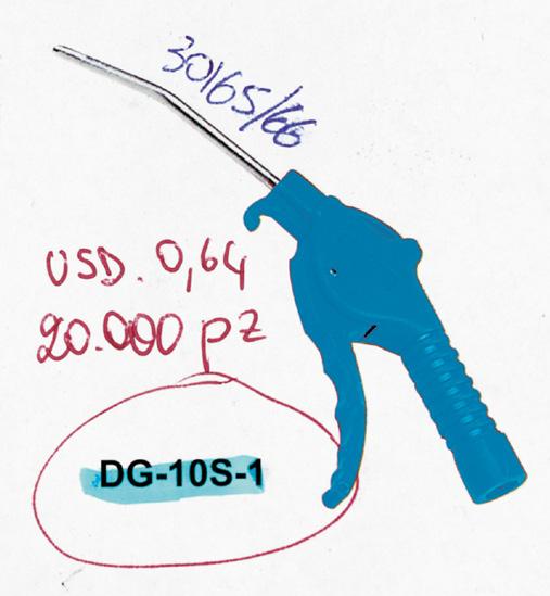 30166 DG-10S CON UGELLO SILENZIATO Tipo professionale