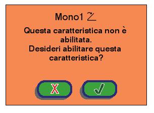 Elettrodi di ritorno Sistema di monitoraggio della qualità del contatto REM 7. Abilitare l utilizzo dell interruttore a pedali Monopolare 1 toccando il pulsante col segno di spunta verde.