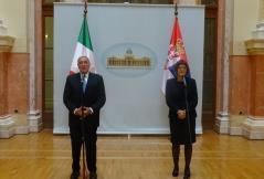 R A S S E G N A S T A M P A Giovedì 12 novembre 2015 il Presidente del Senato Grasso in visita ufficiale a Belgrado sicilijanske mafije.