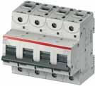 Interruttori magnetotermici S800 Informazioni per l ordinazione C S800S - C Applicazioni: terziario e industriale.