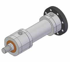 D D MR CILINDRI IDRULICI ISO 60 ISO 60 HDRULIC CLINDERS NCORGGI MOUNTINGS FLNGI NTERIORE / FRONT FLNGE ISO MF3 ZB+ UC FC F FB FLNGI POSTERIORE / RER FLNGE