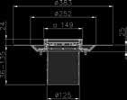 Scarico del bagno plastica Supporto con griglia per scarico DN 50 Commento kg Cod. art. Fr.