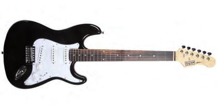QGE-M10A RD Roja 030343 QGE-15 Pack chitarra elettrica junior. Composto da mini chitarra elettrica tipo Strato e Amplificatore 3w.