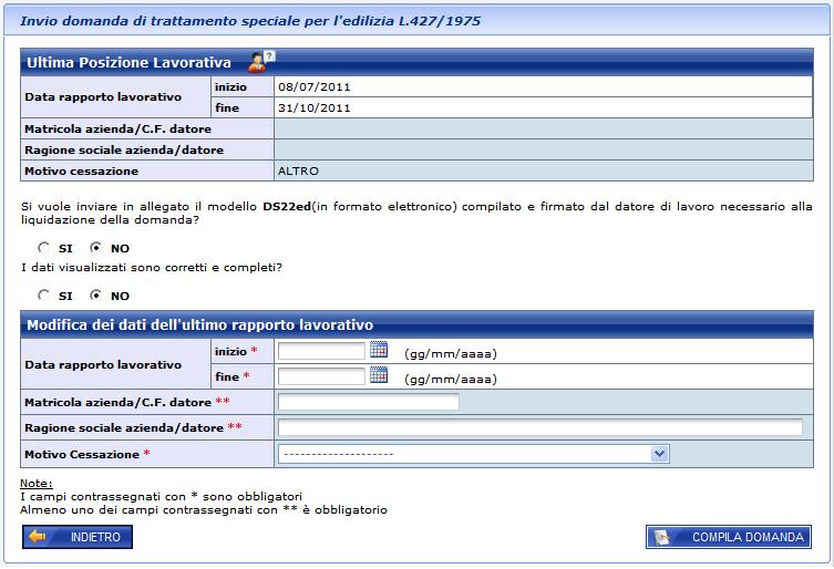 Figura 10 Trattamento Speciale Edile L.