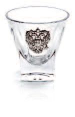 Plated 2957 6957 Set 6 bicchierini Rossini Vodka Russian