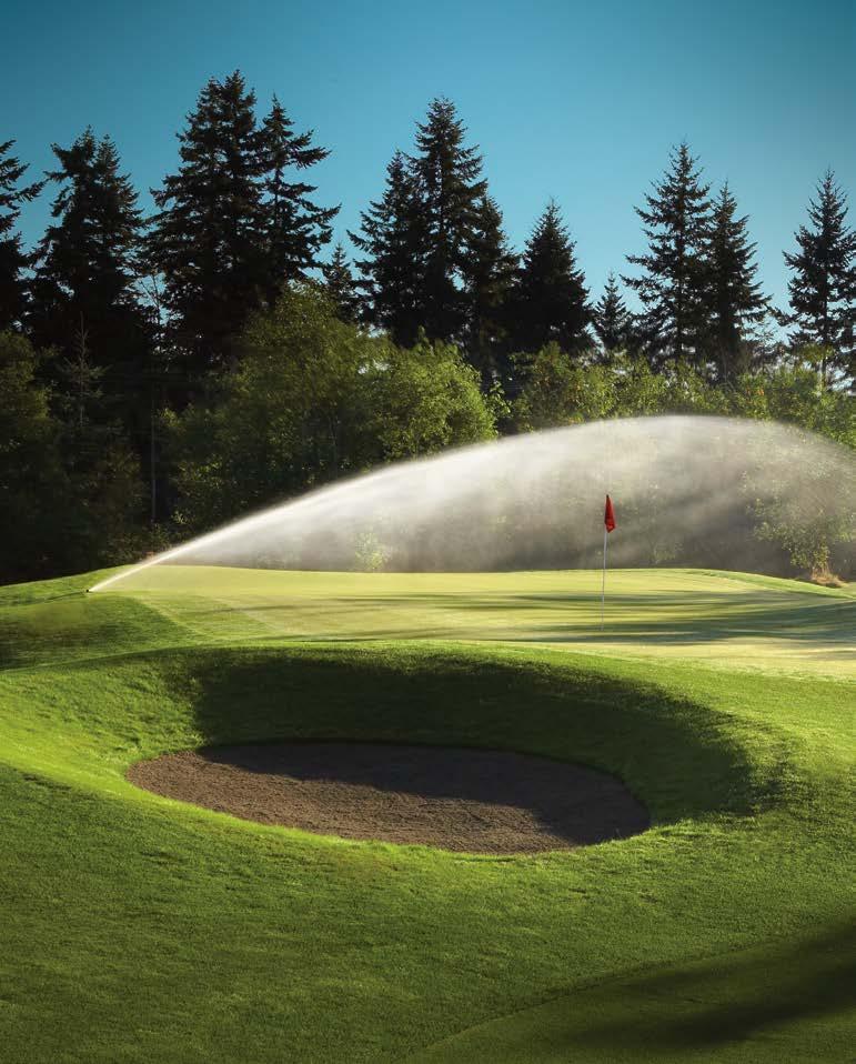 G885 TURBINE GOLF FUNZIONI AVANZATE IRRIGAZIONE GOLF IL G885 HA POTENZA DA VENDERE Con il sistema ad ingranaggi più potente fra tutti gli irrigatori per campo da golf sul mercato, la trasmissione a