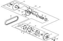 MOVABLE DRIVE FACE ASSY.