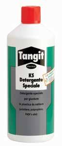 DETERGENTI Tangit Reiniger Detergente a base di solventi organici ideale per pulire, sgrassare parti in PVC prima dell incollaggio.