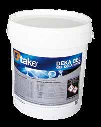 NEW DEKA GEL, decapante in gel per applicazioni a pennello, indicato per acciaio inox. Rimuove gli ossidi di saldatura.