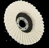 Sisal-cotone AB7900120300110 Cotone ventilato AB7900120300111 138,00 138,00 62,10 62,10 Disco lamellare in feltro, adatto ad operazioni di