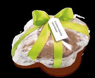 Personalize your natural colomba with many combinations of wrapped,