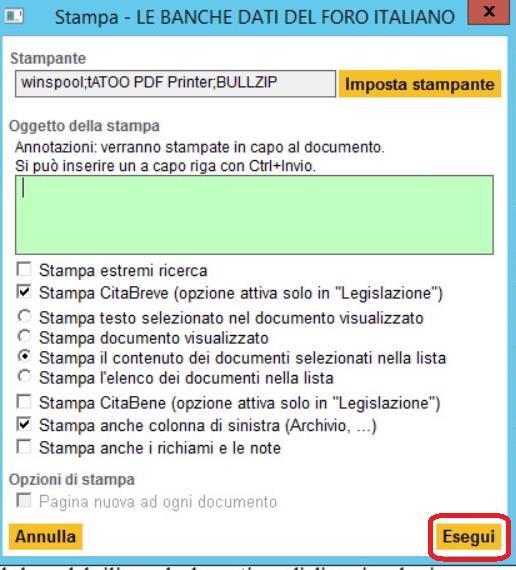 nella barra centrale il pulsante di esportazione (per salvare