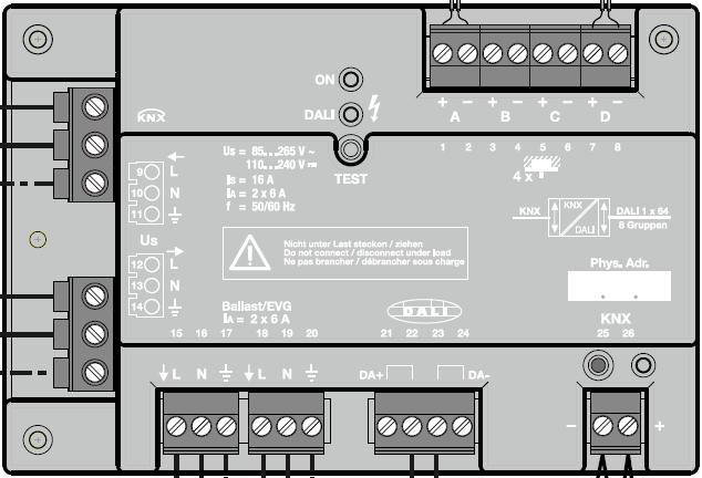 ABB i-bus KNX Tecnologia dell'apparecchio 2.