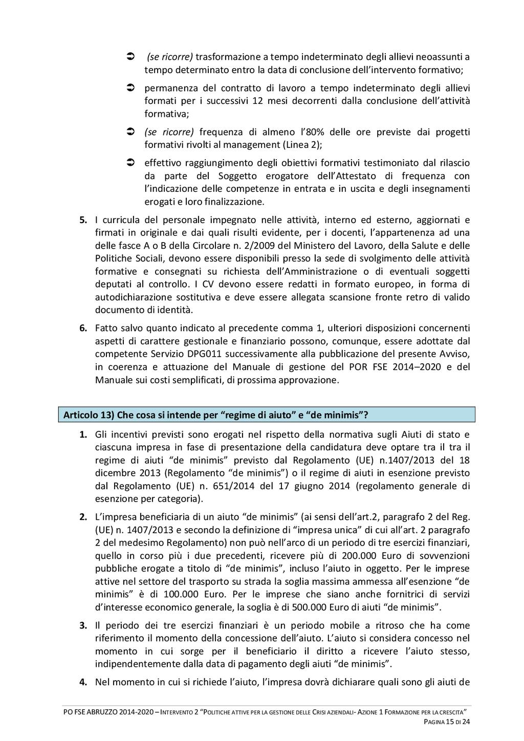 Pag. 24 Bollettino Ufficiale della Regione