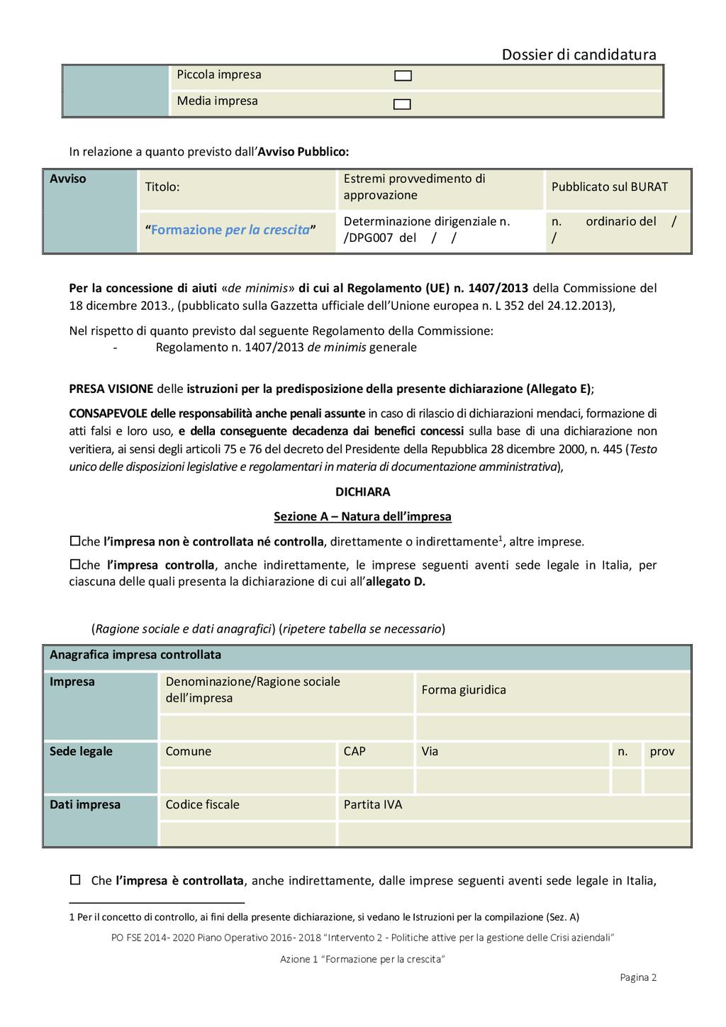 Pag. 52 Bollettino Ufficiale della Regione