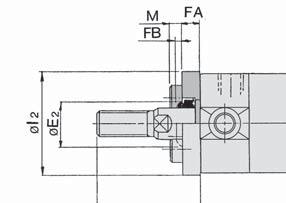 Esecuzioni speciali Serie Simbolo 4 Cilindro a bassa velocità (5 a 50 mm/s) -X13 nche con azionamento a basse velocità (5 a 50 mm/s), non si produce il fenomeno stick-slip (inceppamenti e