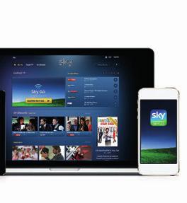 Sky Go: la tua TV si muove con te. Con Sky Go i tuoi programmi preferiti sono sempre con te, anche fuori casa, su smartphone, tablet e PC in presenza di una connessione internet Wi-Fi e 3G/4G.