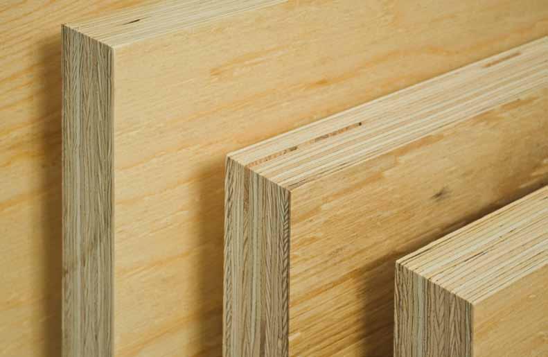 Qualità e convenienza : Pannelli ed elementi in legno microlamellare adatti a resistere alle più elevate sollecitazioni è composto da un multistrato di sfogliati di legno di conifera e di abete rosso
