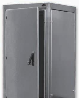 Armadi a pavimento IP6 A Inox AISI 0 - Utilizzo Interno/Esternono/Esterno Armadi rack 19 da 2 a 7 unità a pavimento completamente smontabili disponibili nelle profondità 600 800 1000 mm e nella