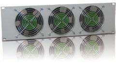 Accessori armadi Accessori per ventilazione Pannelli di ventilazione realizzati in lamiera di acciaio 1/10 necessari per un aerazione forzata.