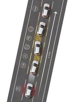 commutazione tra luci abbaglianti e anabbaglianti /Lane assist Sistema che supporta il guidatore correggendo i movimenti dello sterzo al fine di mantenere la vettura all interno della corsia di