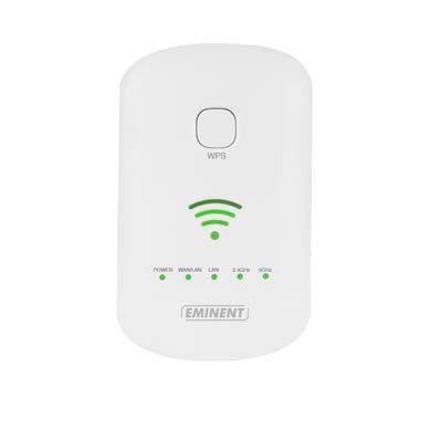 11 ITALIANO 4.0 Connessione dell EM4597 al proprio modem/router Esistono tre modalità possibili per connettere l EM4597 al proprio modem/router. 4.1 Configurazione del ripetitore wireless tramite il pulsante WPS 1.