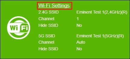 20 ITALIANO 3. Selezionare Wi-Fi Settings dal menu Wi-Fi. Vedi Figura. 4.