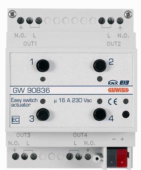 Configurazione dei dispositivi Tutti i prodotti KNX/EIB, all acquisto si presentano