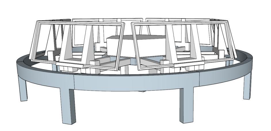 This machinery can be operated into two different modes: Manual: the conveyor moves only when the button "Start" is pressed by one of the operators Automatic: the conveyor