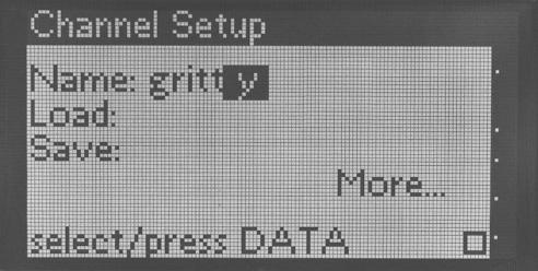 Sommario Premere il tasto Setup sul canale, oppure il tasto System Setup, per accedere alla pagina 1 delle opzioni di setup.