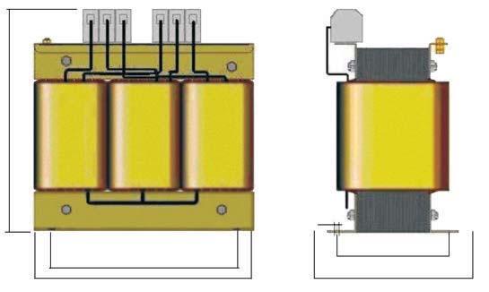 29 AUTOTRASFORMATORI TRIFASE SERIE AT (>20 KVA) AT SERIES THREE-PHASE AUTOTRANSFORMERS (>20 kva) H Ø X L Y P CODICE Potenza nucleo Larghezza Profondità Altezza Peso Fissaggio Fissaggio Fissaggio CODE