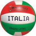 INDOOR VOLLEY Palla volley della GetFit con rivestimento esterno in jersyprene durevole e resistente e valvola in