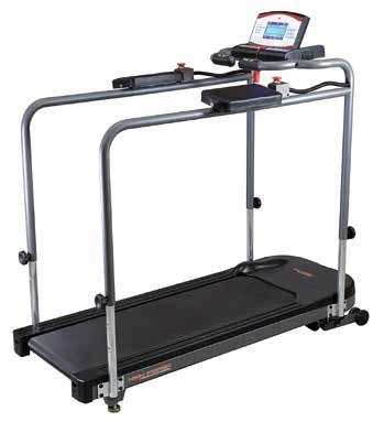 CARDIO MACHINES XT R1 TAPPETO RIABILITATIVO BRACCIOLI PER APPOGGIO BRACCIA REGOLABILI IN 3 POSIZIONI. MONTANTI LATERALI REGOLABILI IN ALTEZZA SU 3 POSIZIONI: 1 LIVELLO DA PIANO CORSA A BRACCIOLO CM.