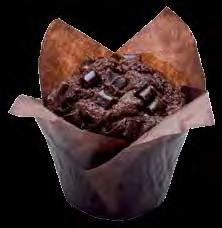 muffin tulipan TRIPLO CIOCCOLATO