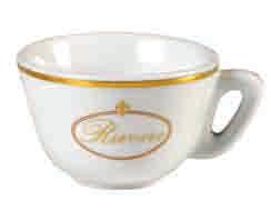 _nova TAZZA CAFFE / COFFEE CUP 059-2690 - 00000 cc 80 oz 2 3/4 TAZZA TE / TEA CUP 055-2945 - 00000 cc 170 oz 6 TAZZA COLAZIONE / BREAKFAST CUP 055-3100 - 00000 cc 245 oz 8 1/2 TAZZA CAFFE RINFORZATA