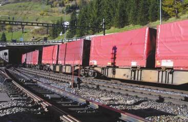 Il traffico merci attraverso le Alpi nel 2002 Nel 2002, le misure di sicurezza adottate sugli assi del S. Gottardo e del S. Bernardino dopo l incendio nella galleria stradale del S.