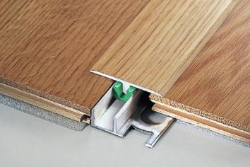 profili per pavimenti in legno e laminato Gli articoli serie Z/, sono dei profili giunzione per pavimenti di pari livello.