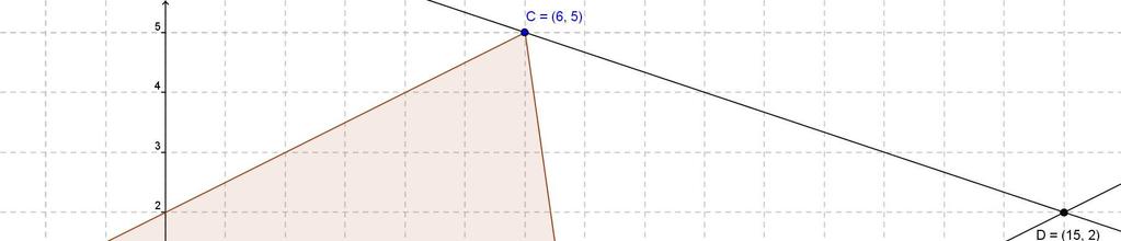 6. Per verificare che i tre punti T, E, G sono allineati è sufficiente applicare la formula: = 4 11 1 = 5 4 5 1 = =. Oppure occorre verificare che: =. = = 1 5 =1 = = 4 5 11 = = 4 4 =1 7.