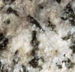 Si differenzia dal pirosseno per la durezza, il colore (la biotite è nera ed il pirosseno è grigio scuro) e per la diffusione (la biotite si trova nelle rocce chiare come il granito, la diorite e la