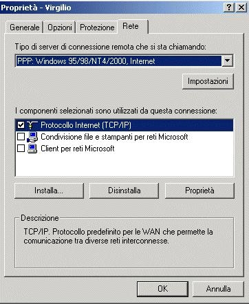 da casa è il provider che vi assegna un indirizzo IP scegliendolo tra quelli che ha acquistato Configurare l