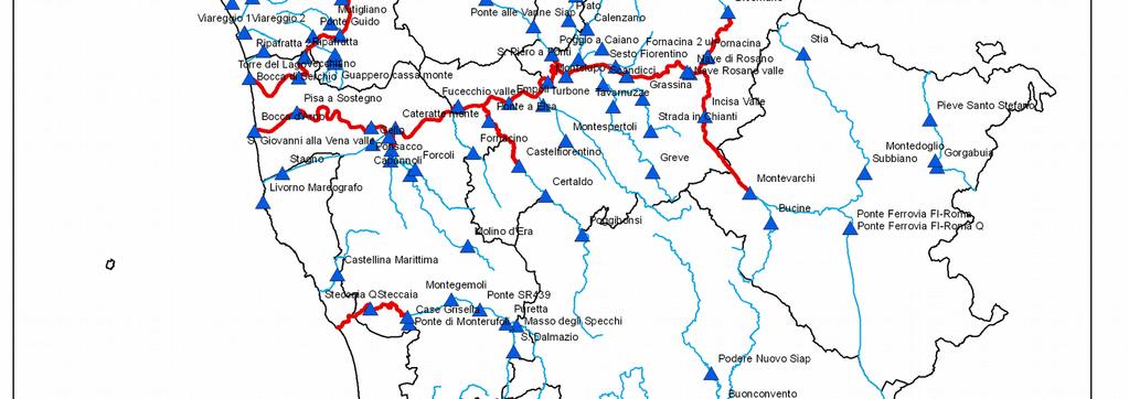 3.4 Rischio Idraulico Il rischio idraulico, come detto, corrisponde agli effetti indotti sul territorio dal superamento dei livelli idrometrici critici