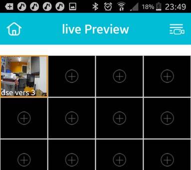 MULTIVISIONE LIVE DELLE TELECAMERE Per visualizzare più telecamere a schermo