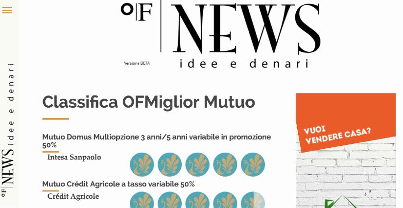 OLTRE A INTERVISTE E MAGAZINE COME DI CONSUETO, IL NUOVO PORTALE AGGIUNGE ALLE CLASSIFICHE TRADIZIONALI PER OF ANCHE NUOVE CLASSIFICHE QUALITATIVE CON PUNTEGGI OTTENUTI DALLA COMMUNITY DI OF.