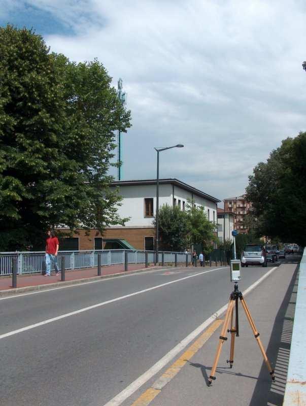 08 V/m Via Firenze. Cernusco S/N M 08 3.6.8 Punto di monitoraggio M 08 - Via Leonardo da Vinci.