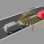 Glossario Controllo della stabilità (VSC) Il VSC attiva automaticamente ogni singolo freno secondo necessità e controlla la potenza del motore favorendo la stabilità e