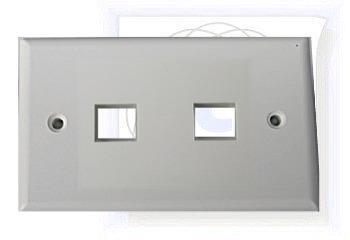 GT485100 GT485110 # PLACCA 1 PRESA UTP/STP BEIGE PLACCA 1 PRESA UTP/STP BIANCA SPINE E PRESE CATEGORIA 5 PLACCA PORTAFRUTTI RJ45