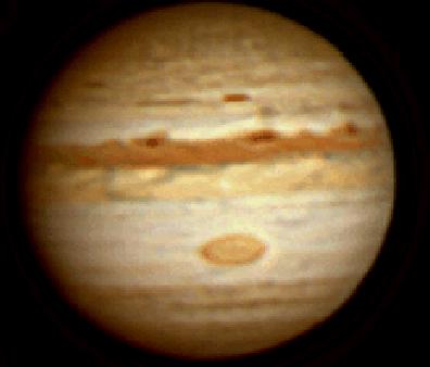 Giove Un immagine di Giove osservato da Terra con il Nord Optical Telescope Distanza dal Sole (U.A.